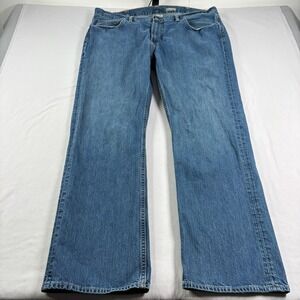Polo Ralph Lauren Jeans Mens 42x34‎ Blue Classic 867 Straight Leg Denim